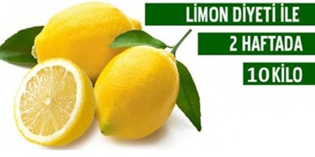 Şaşırtıcı Limon Diyeti ile 2 Haftada 10 Kilo Verin